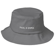 Fischerhut Bucket Hat mit gesticktem Paul Emma Logo - stylischer Hut für Hundebesitzer