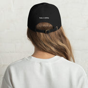 Baseball Cap mit weißer (R)AUSZEIT Stickerei - Paul & Emma Collection für Hundemenschen