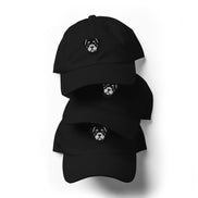  Baseball Cap mit gesticktem Rottweiler-Kopf vorne - Paul & Emma Breed Collection