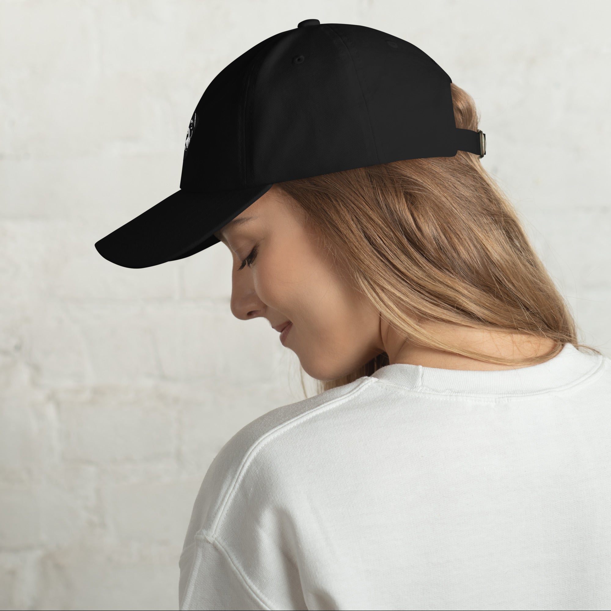  Baseball Cap mit gesticktem Rottweiler-Kopf vorne - Paul & Emma Breed Collection