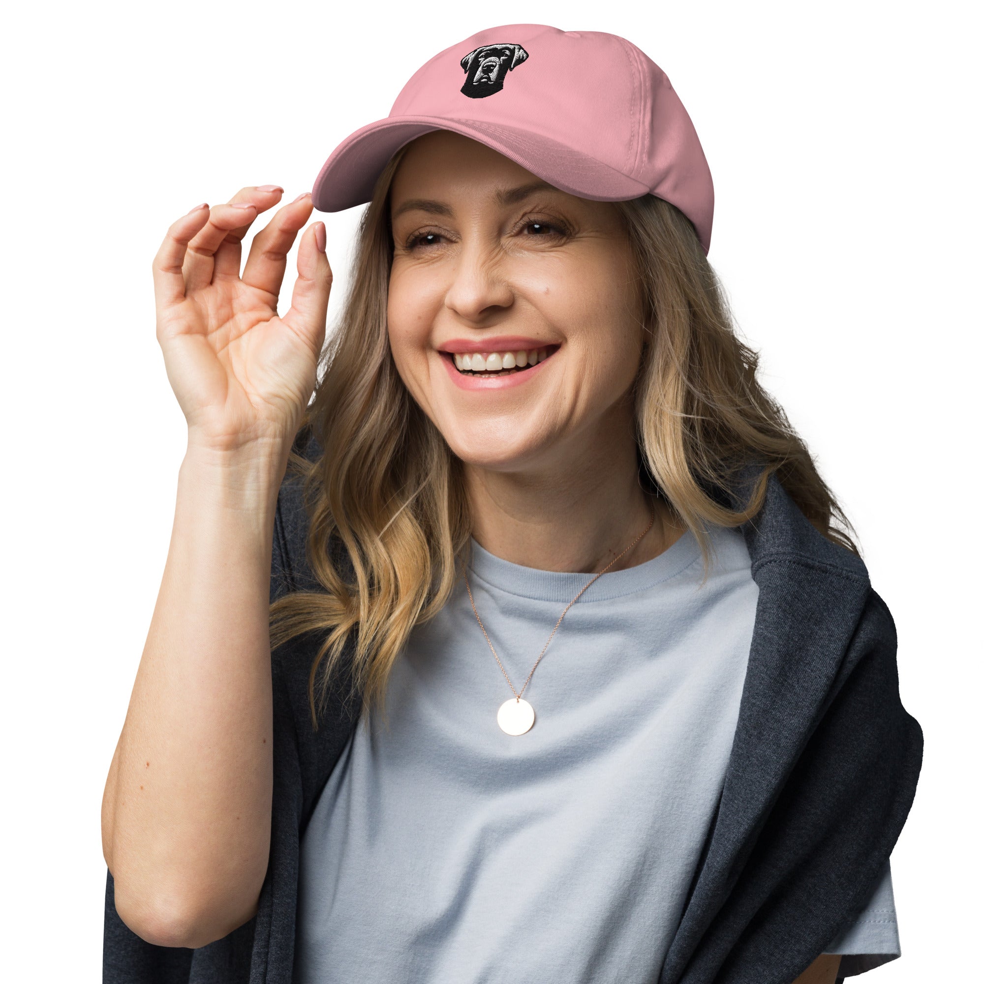 Baseball Cap mit gesticktem Labrador-Kopf vorne und Paul & Emma Logo hinten - Breed Collection