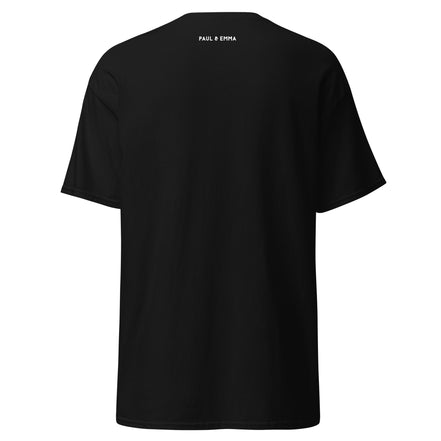 T-Shirt mit gesticktem PFUI auf der Brust - Paul & Emma Kommando Edition