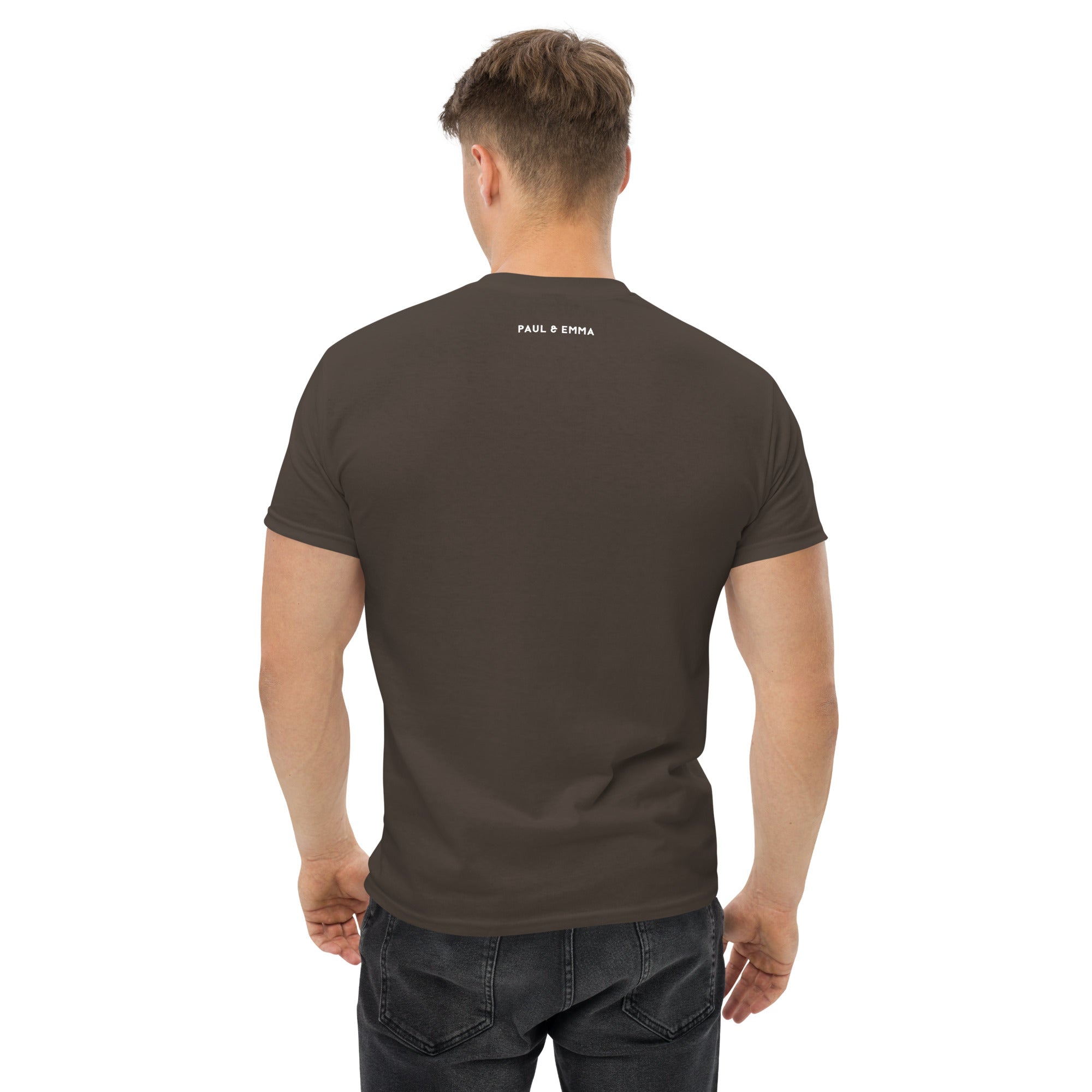 T-Shirt mit besticktem Labrador-Icon auf der Brust - Paul & Emma Breed Collection