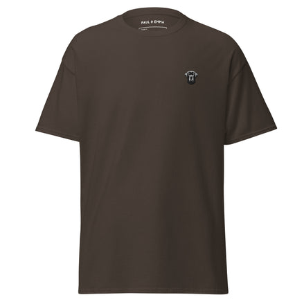 T-Shirt mit besticktem Labrador-Icon auf der Brust - Paul & Emma Breed Collection