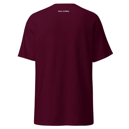 T-Shirt mit gesticktem PFUI auf der Brust - Paul & Emma Kommando Edition