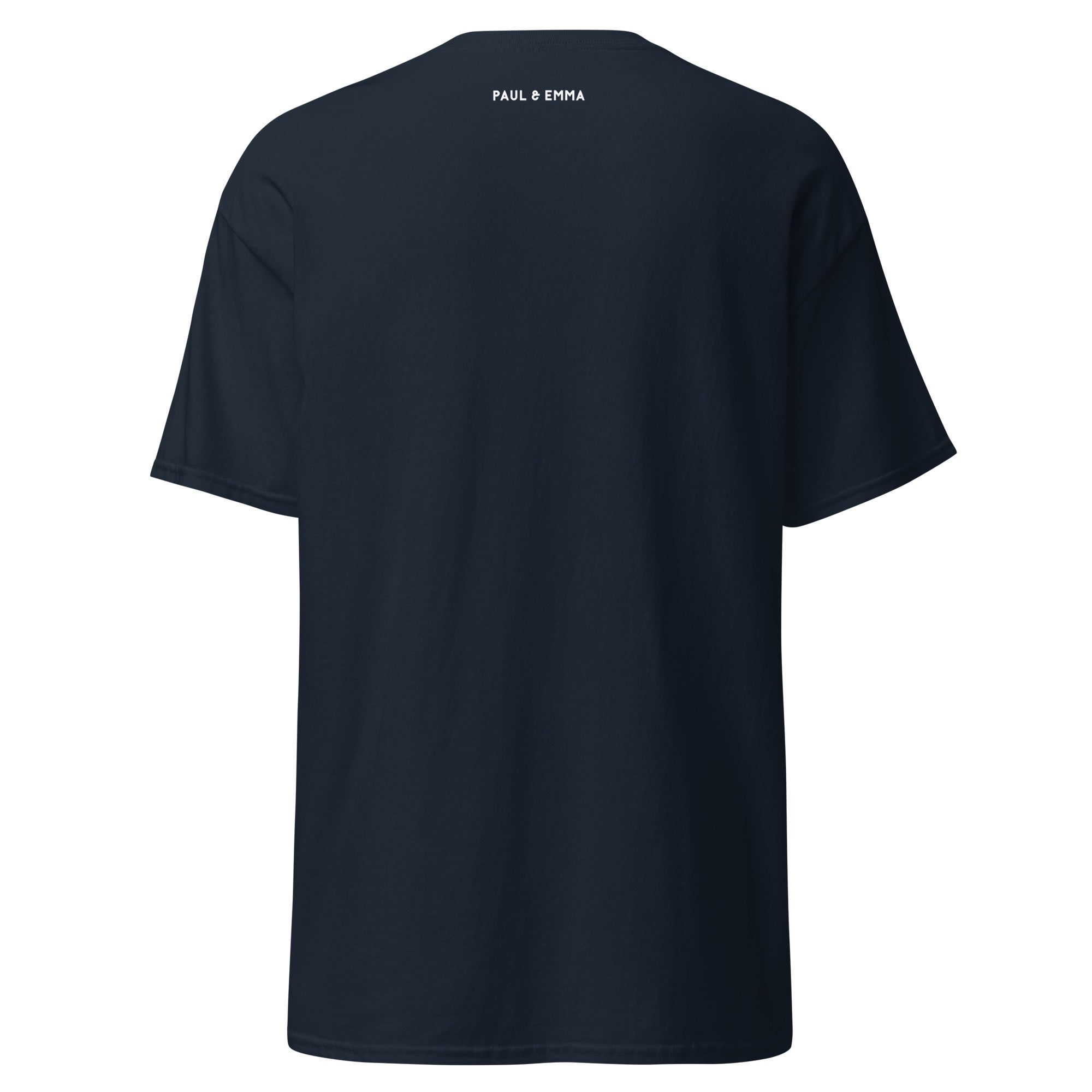 T-Shirt mit gesticktem PFUI auf der Brust - Paul & Emma Kommando Edition
