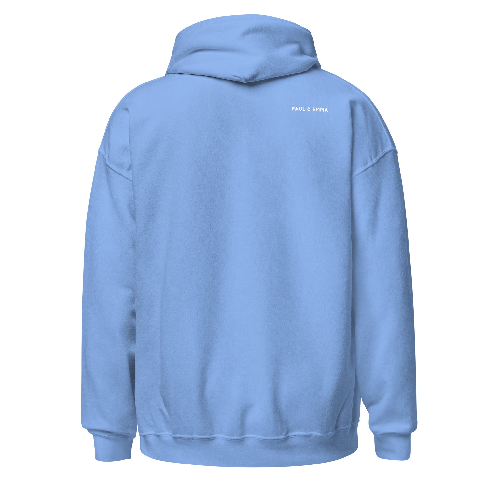 Hoodie mit Deutsche Doggen-Motiv vorne und Paul & Emma Logo auf der Schulter - Breed Collection