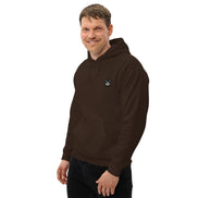Hoodie mit Rottweiler-Design vorne und Paul Emma Logo auf der Schulter - Breed Kollektion Kapuzenpullover