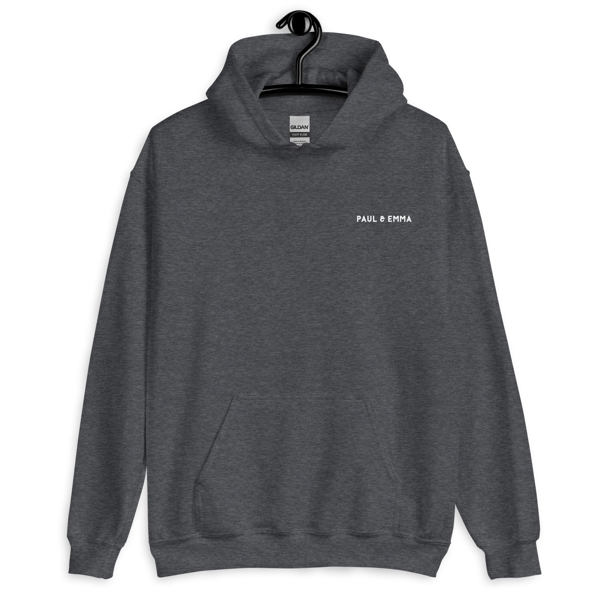 Hoodie mit Gassi Pulli Print auf dem Rücken - Paul Emma Kapuzenpullover für Hundebesitzer