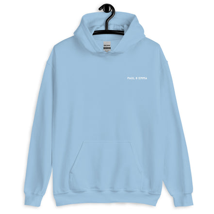 Hoodie mit Gassi Pulli Print auf dem Rücken - Paul Emma Kapuzenpullover für Hundebesitzer