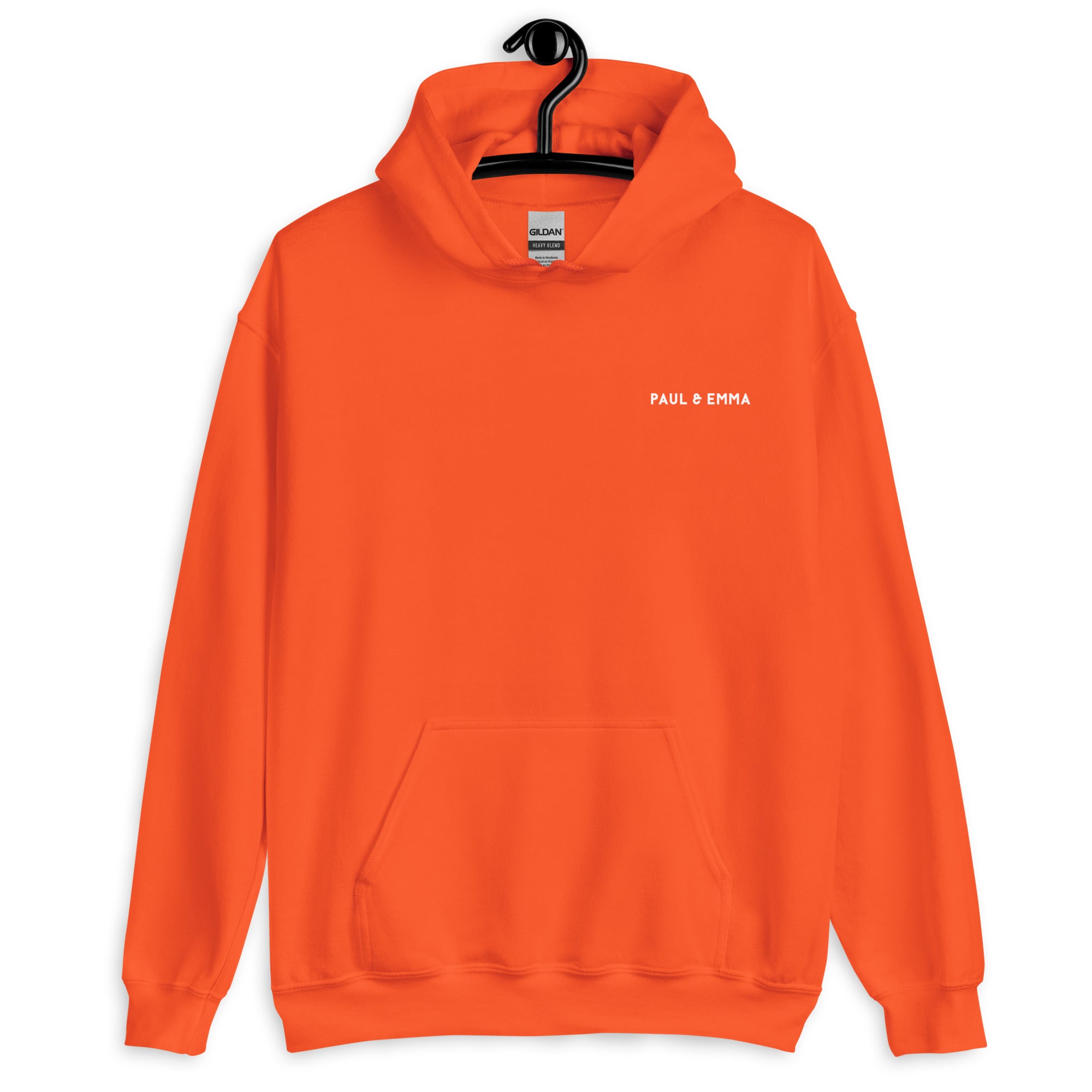 Hoodie mit Gassi Pulli Print auf dem Rücken - Paul Emma Kapuzenpullover für Hundebesitzer